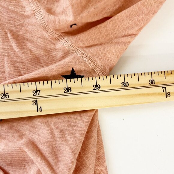 Intimately Free People Throw & Go Star Print Long Sleeve High Low Top Size Small - Picture 5 of 6